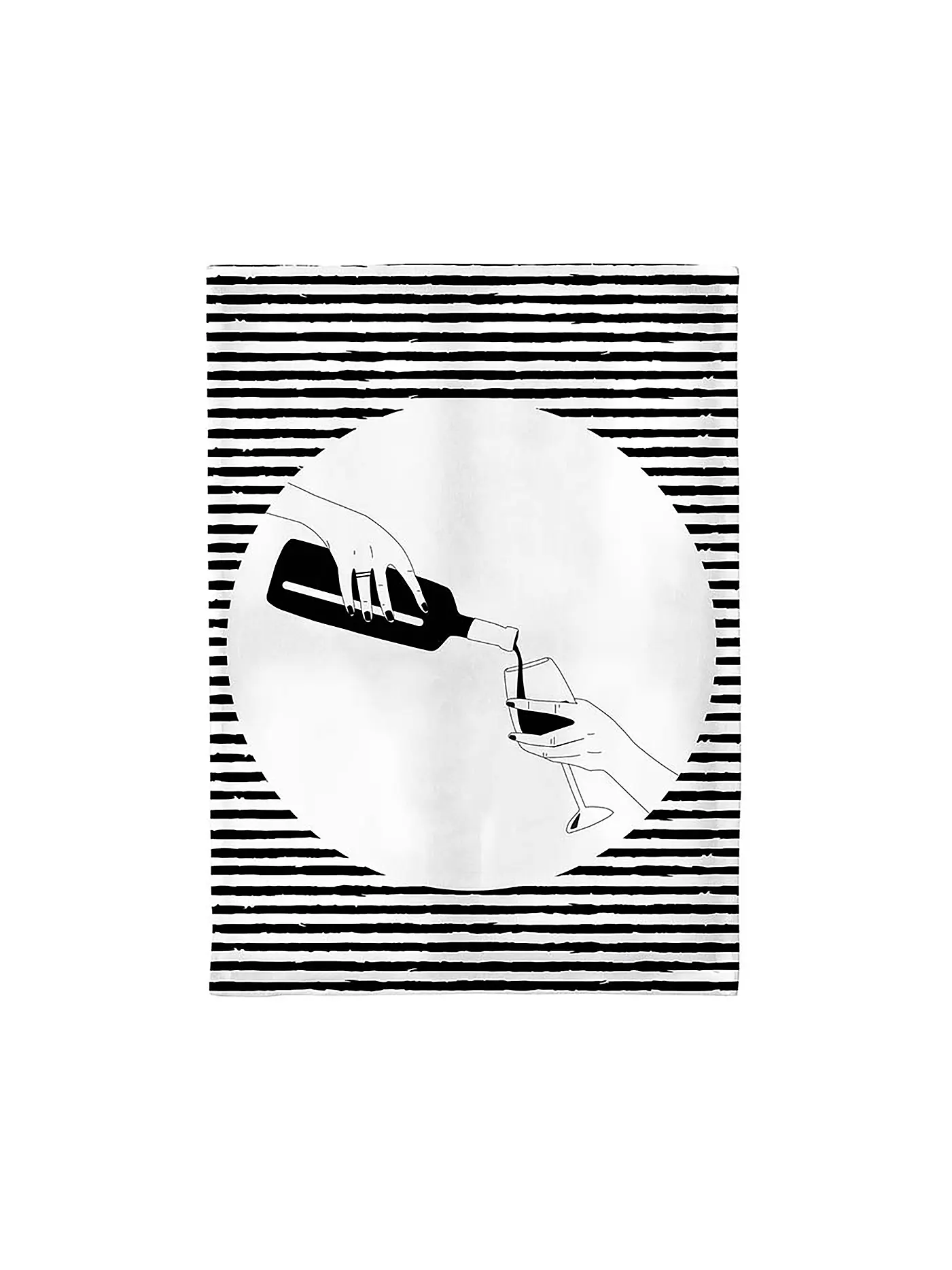 CHIC.MIC | Geschirrtuch 50x70cm Abstract Pattern | bunt